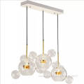 Led Chandelier Glass Bubble Pendant Lamp Hanging Light